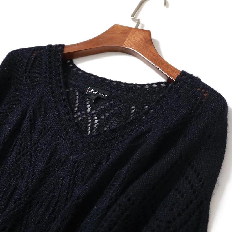 black crochet lace dress-2
