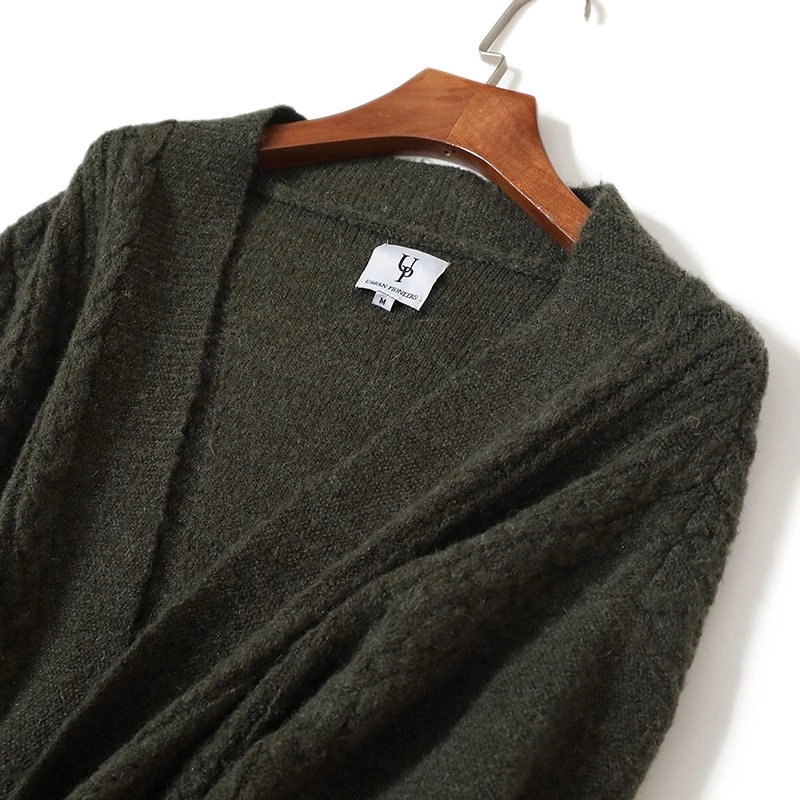 oversized open front cardigan sweater-2